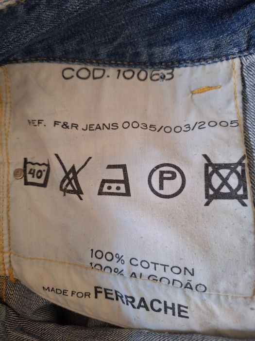 Calças de ganga / jeans de senhora FERRACHE, 38