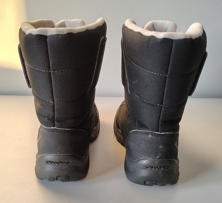 Buty Zimowe Sniegowce Quechua r. 34 | Stan BDB, Ciepłe Wodoodporne