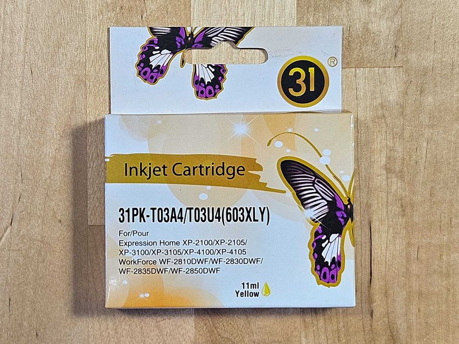 Tinteiro/cartucho EPSON 303XL BK/C/M/Y 16,5ml  ou 11ml (compatível)