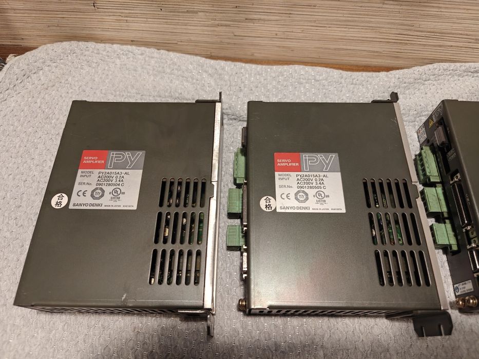 SANYO DENKI servo serwonapęd PY2A015A3-AL