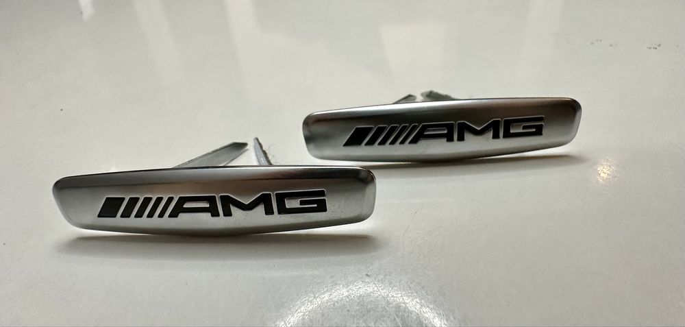Emblemat Tabliczka Foteli Mercedes AMG Orginał