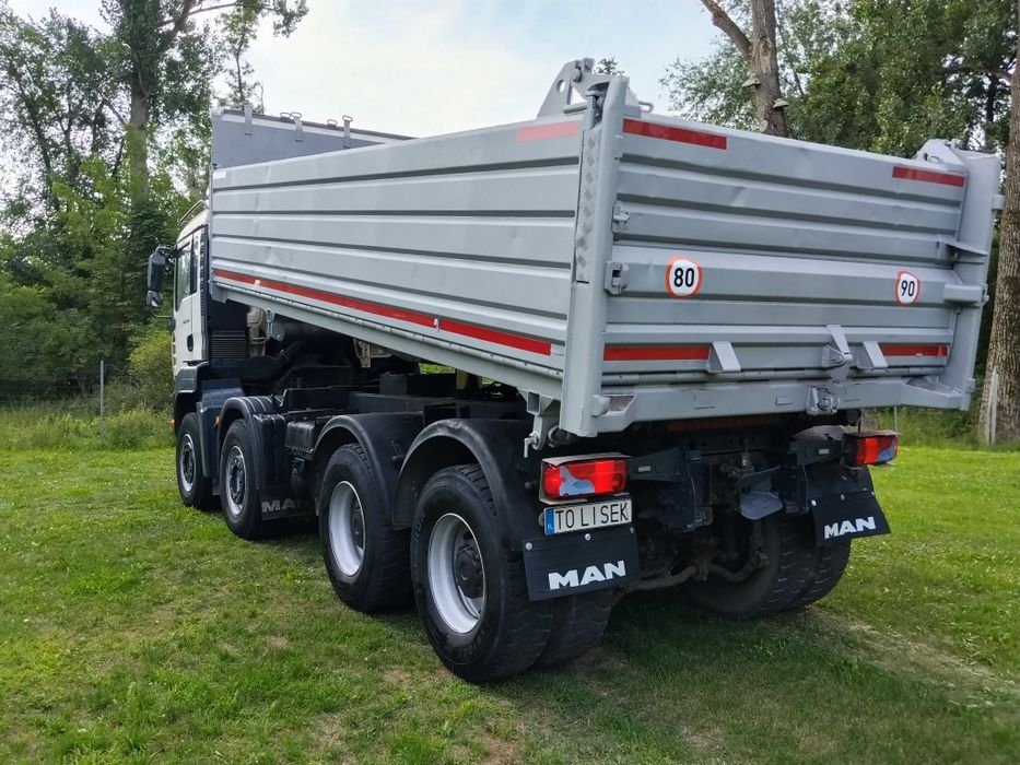 Man tga 35.430  wywrotka 8x4 hyroburta