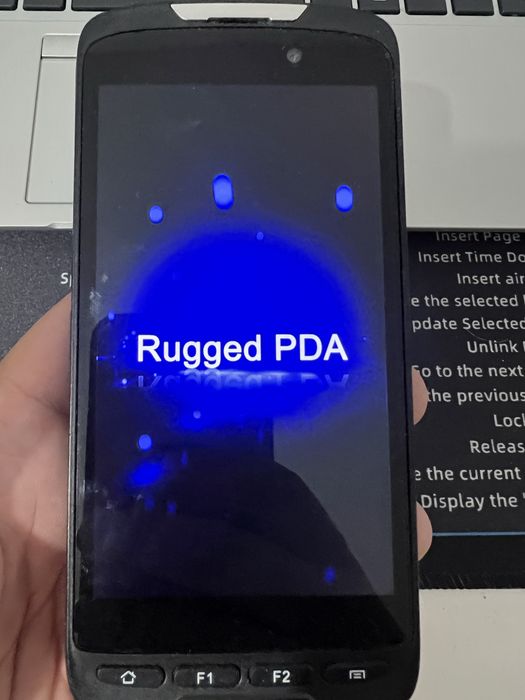 Rugged pda portatil
