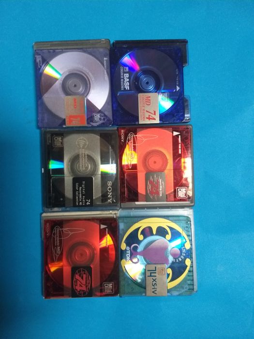 Minidisc 6 sztuk