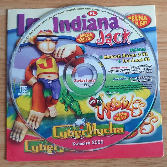 Gry Indiana Jack i Wobbles PC