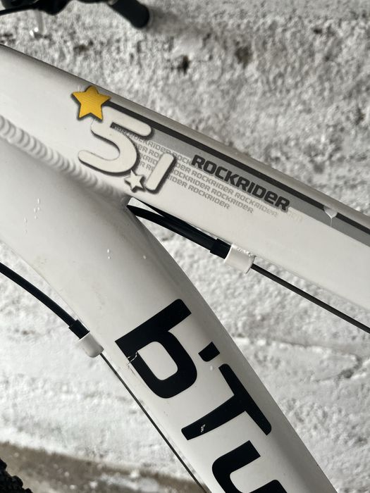 Bicicleta rockrider 5.1 xs roda 26(ler anuncio)