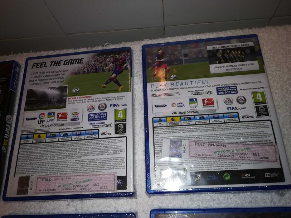 fifa 17 e 18 (jogos ps4) jogos playstation 4