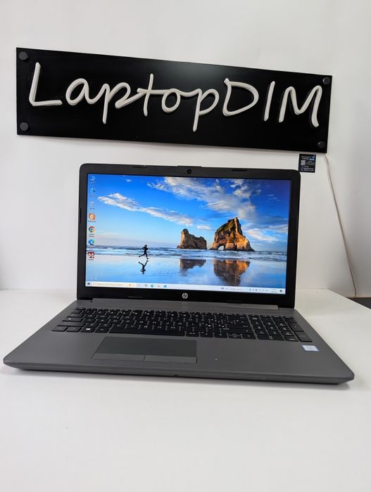 Ноутбук HP 250 G7/i3-7020U/8GB/256GB/FHD/15"/Бюджетний/Надійний/Стильний/Для роботи/бізнесу/навчання/Бухгалтера/По перерахунку ОПТ Роздріб