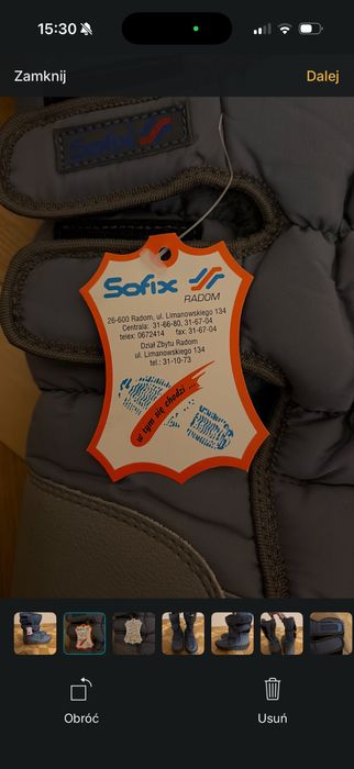 Buty zimowe Sofix