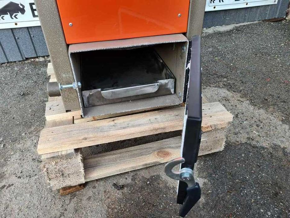 Твердотопливный котёл Холмова Бизон 55 кВт. Кирша!