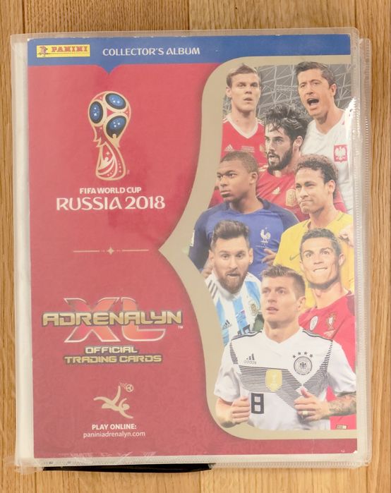 OKAZJA! 330 kart Panini World Cup XL 2018 + ALBUM GRATIS