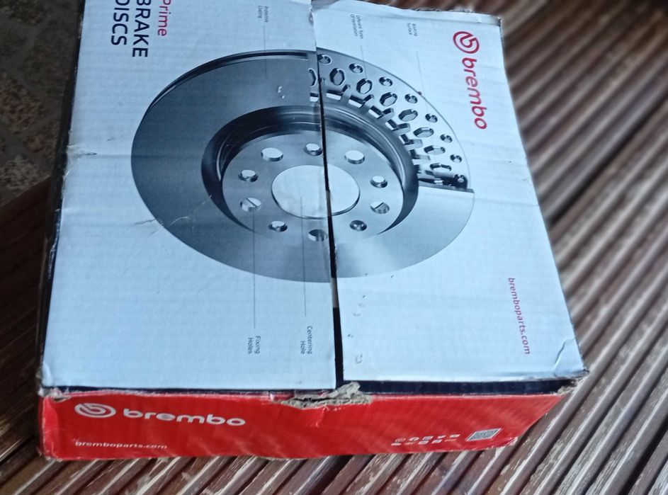 Discos de travão dianteiro Brembo novos para Audi A4 ou A6para A