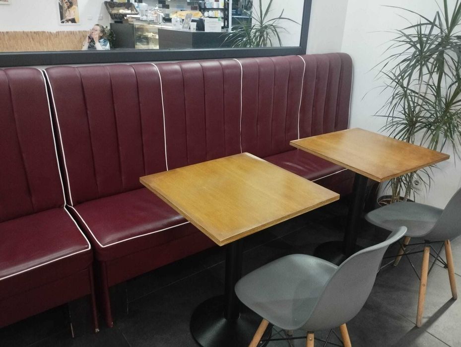 2 sofas sky vermelho - 2,10m e 1 sofa sky verde