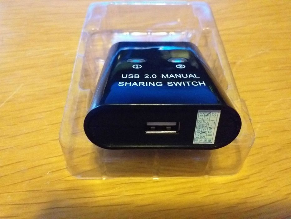 Switch USB Manual 2 PCs 1 Impressora
