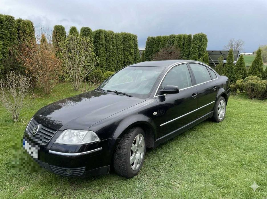 Czarny Volkswagen Passat B5 LF 2003 130KM