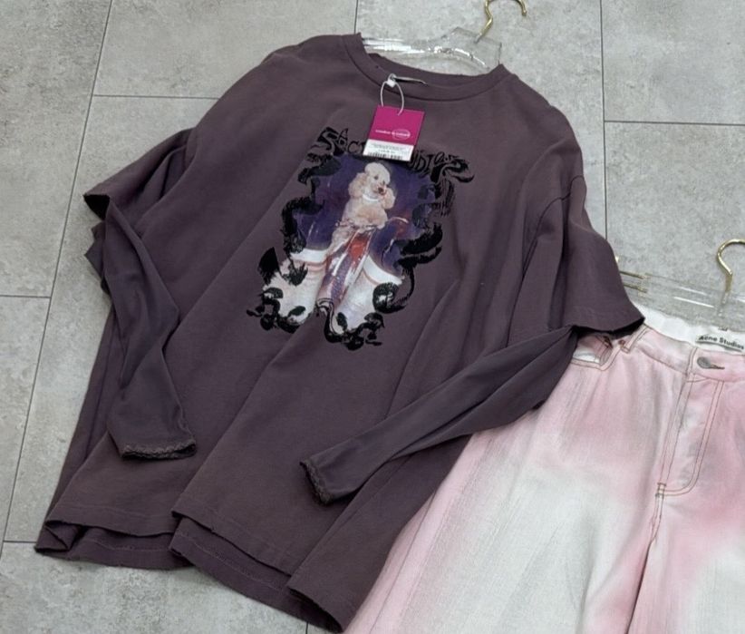 футболка з довгим рукавом Acne Studios