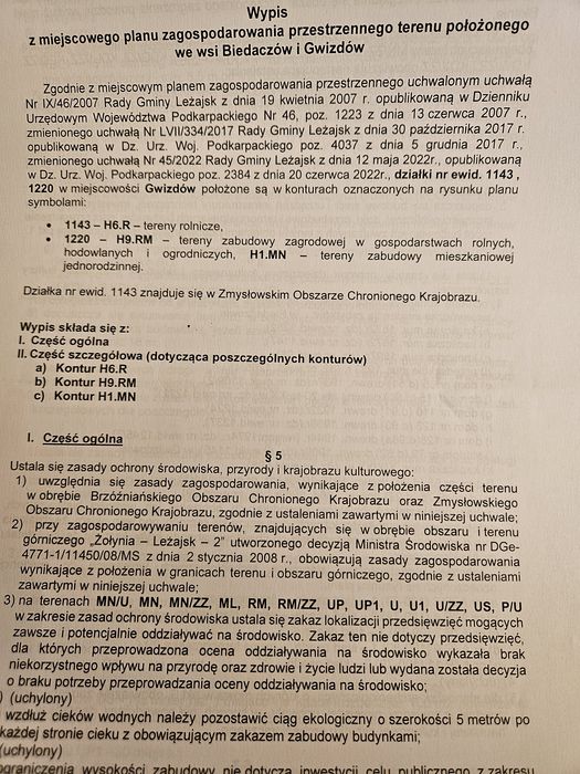 Działka budowlana, aktualny MPZP - Widok 4