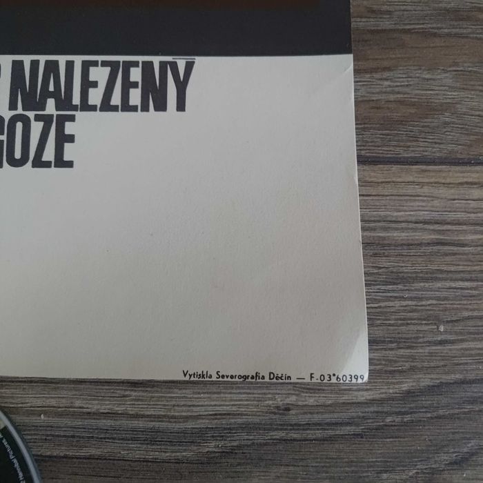 UNIKAT Rękopis znaleziony w Saragossie plakat czechosłowacki