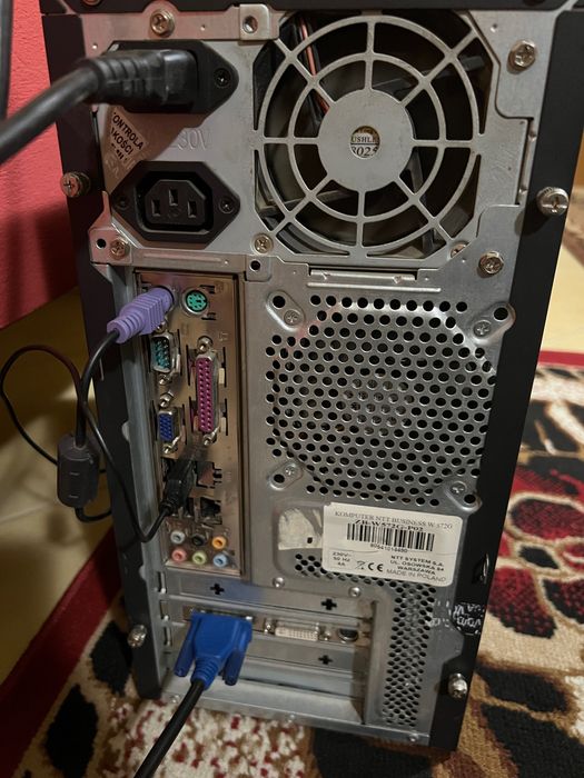 Retro zestaw komputer PC stacjonarny