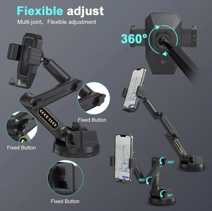 Suporte telemóvel XXL grande camião jipe máquinas heavy duty