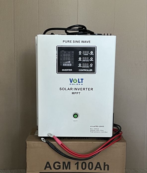 В наявності: Інвертор Volt Polska SINUS PRO 2000S 24/230V  ДБЖ