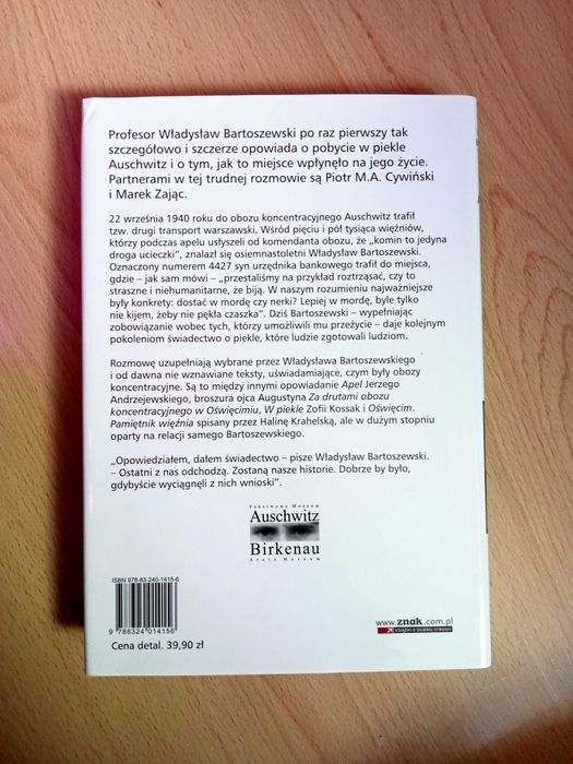 Mój Auschwitz (W. Bartoszewski)