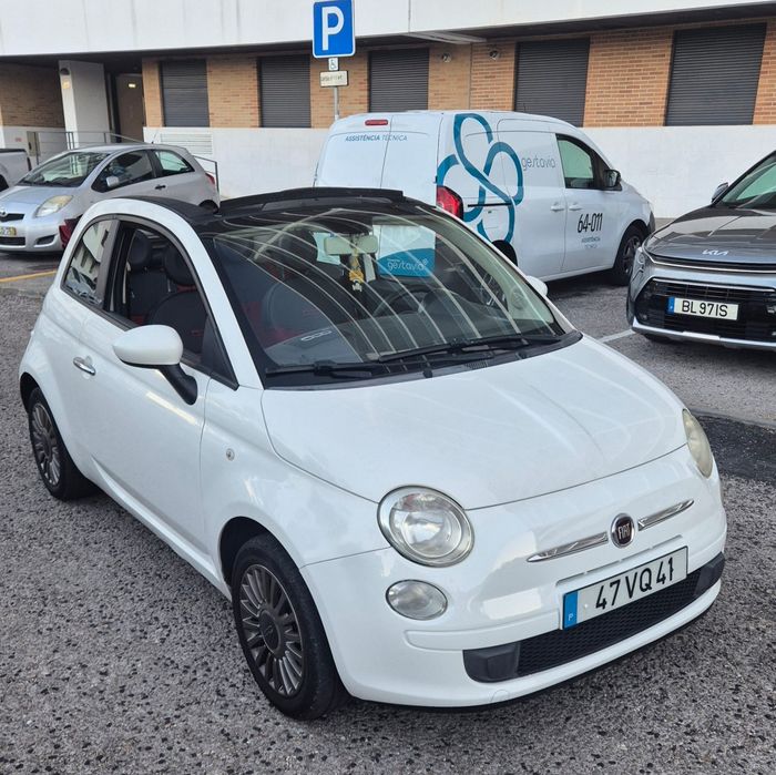 Fiat 500C cabrio aceito retoma para facilitar negocio