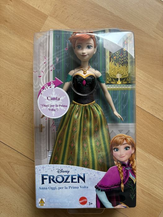 Disney Prinncess nowa lalka Anna śpiewająca