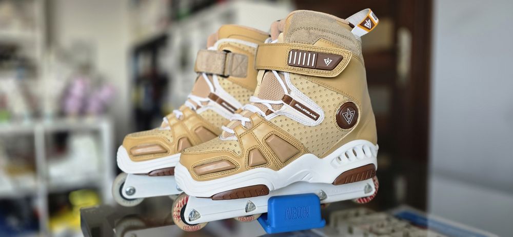 Rolki agresywne Rollerblade Trs Alex Broskow r.42,5 jak nowe