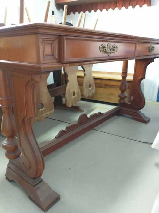 Konsola włoska lite drewno