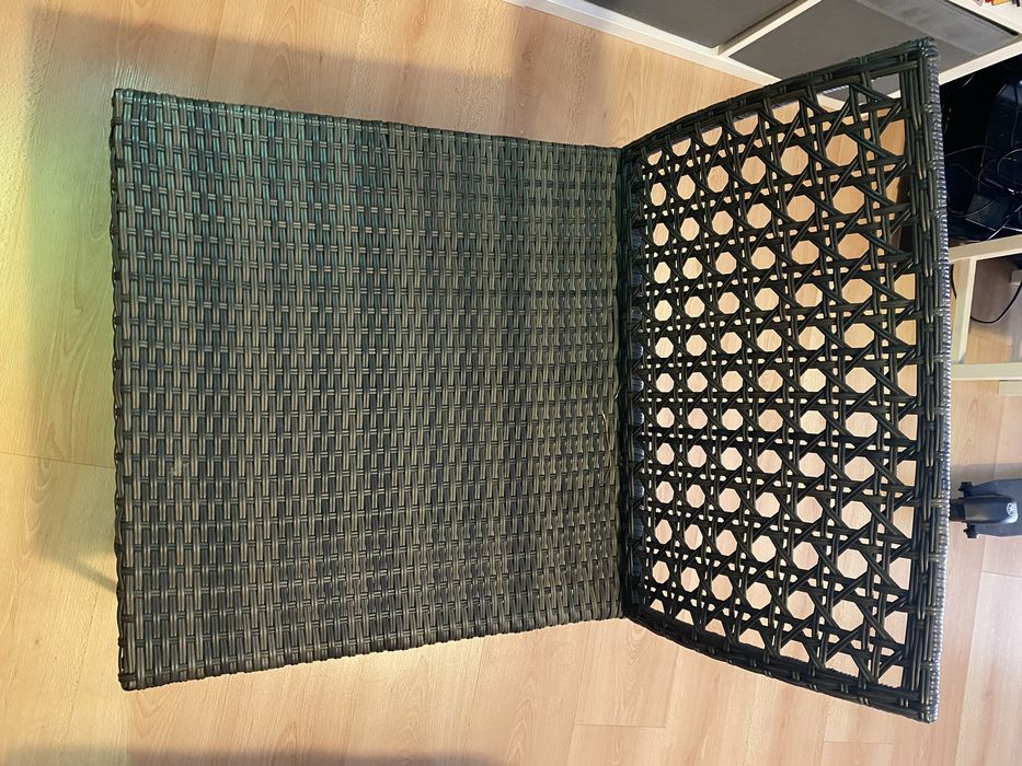 Cadrira Jutholmen de jardim do Ikea com almofadas