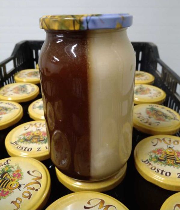 Miód gryczany czarny mocny 1.2 kg słoik wysyłka