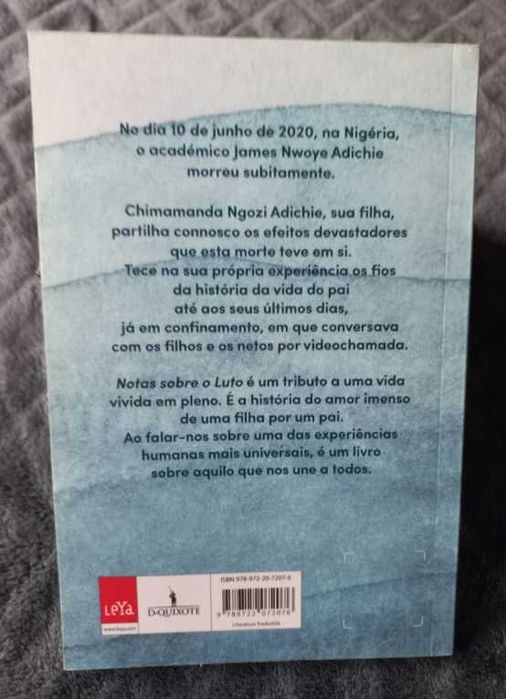 Notas sobre o Luto - Chimamanda Ngozi Adichie