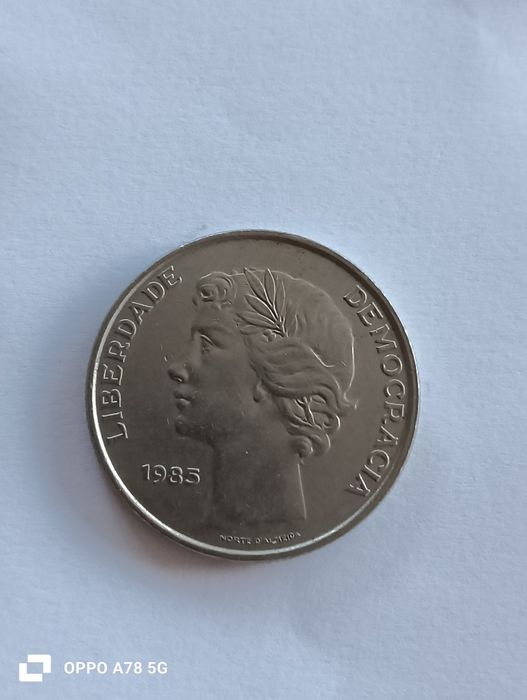 4-Moedas 25 escudos Anos 80