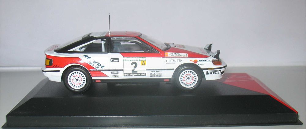 Altaya/Ixo - Toyota Celica GT-4 - Vencedor Rally de Portugal 1991 - Carlos Sainz