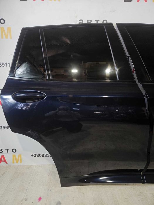 BMW X3 G01 Г01 Дверка права Двері Праві в колір 416 Карбон Шварц