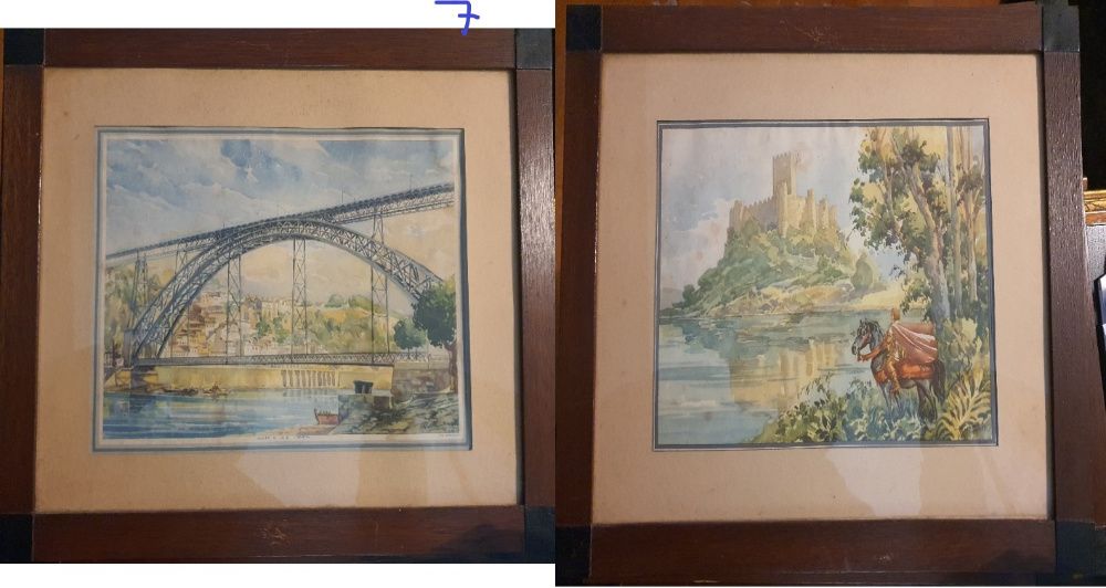 Quadros/ Molduras/ Telas/ Pinturas várias