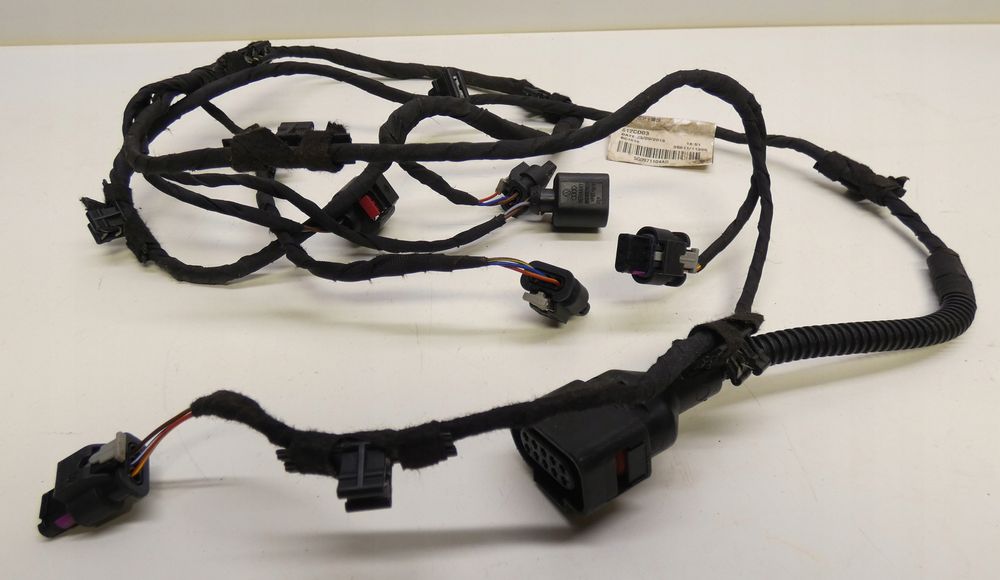 vw golf 7 4pdc 5g0971104ad instalacja wiązka tył parkowania