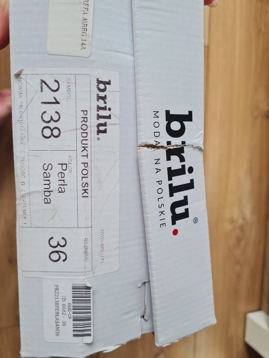 Buty ślubne perłowe czółenka brilu