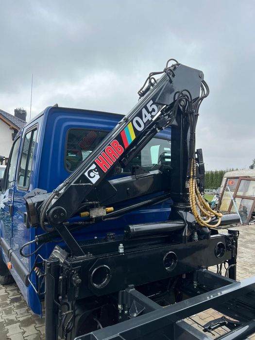 Montaż HDS remont Hiab HMF Palfinger Fassi Iveco Daily wywrotka