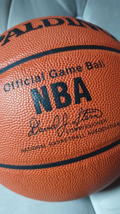 Skórzana piłka NBA SPALDING Official GAME BALL Jordan Chicago BULLS
