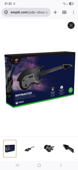 Guitar Hero, Rock Band - PDP Xbox/PC RiffMaster