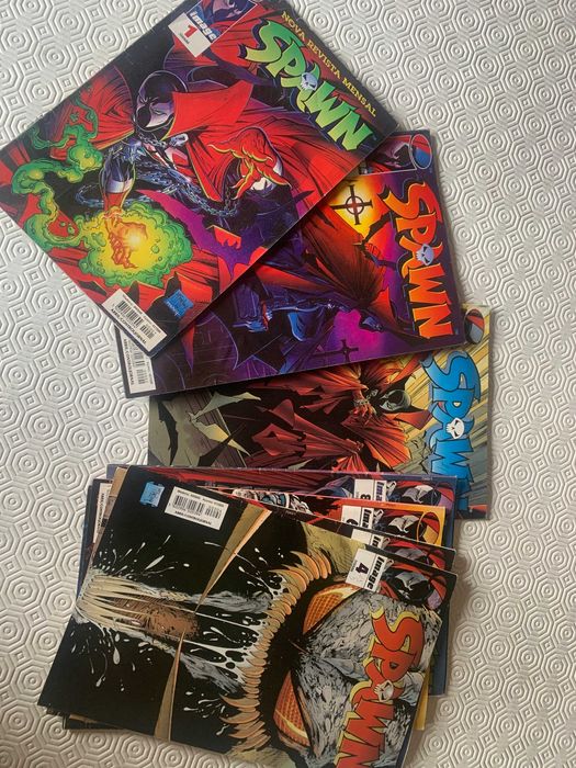 Spawn, N.º 3 ao 6 + 8 (anos 90, Image Comics, PT-PT)