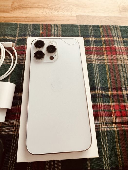 iPhone 14 Pro Max Silver 128GB /85% baterii /
