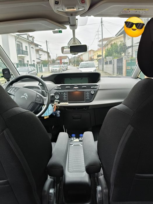 Citroen 2021 C4 Spacetourer Branco 1.5 Blue HDI diesel 7 lugares