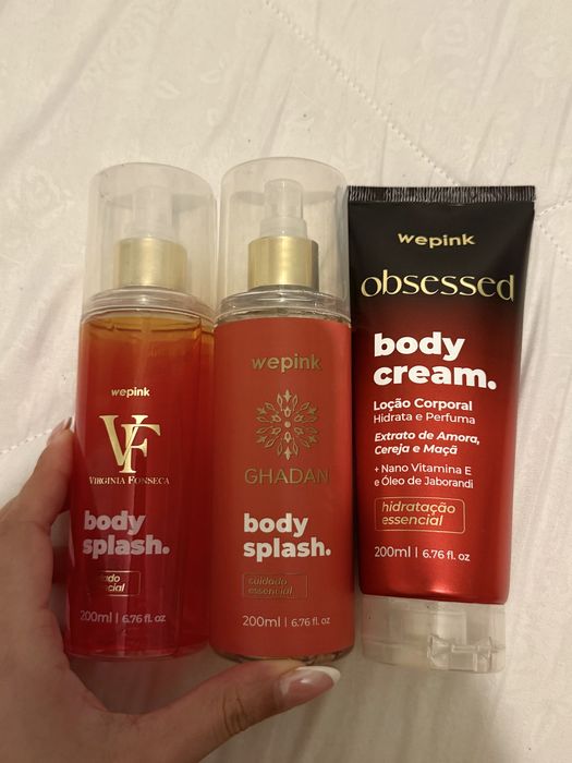 Body Splash/Bodycream We Pink