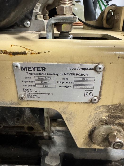 MEYER Zagęszczarka dwukierunkowa PC200R