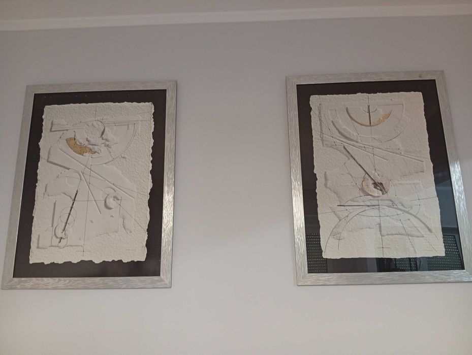 2 quadros para sala - 67x87