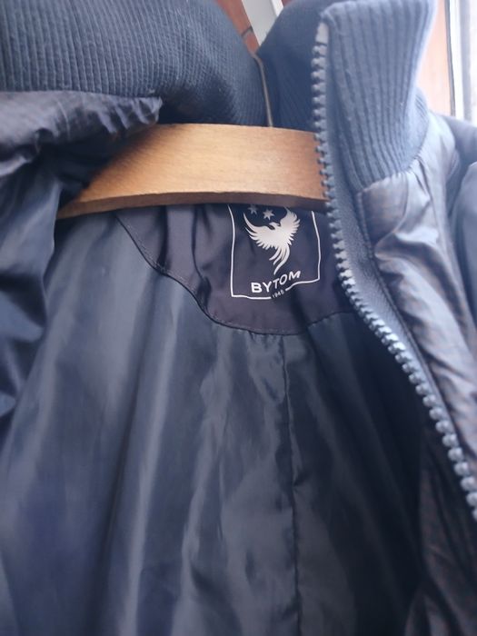 Ciemnogranatowa kurtka pikowanie Bytom