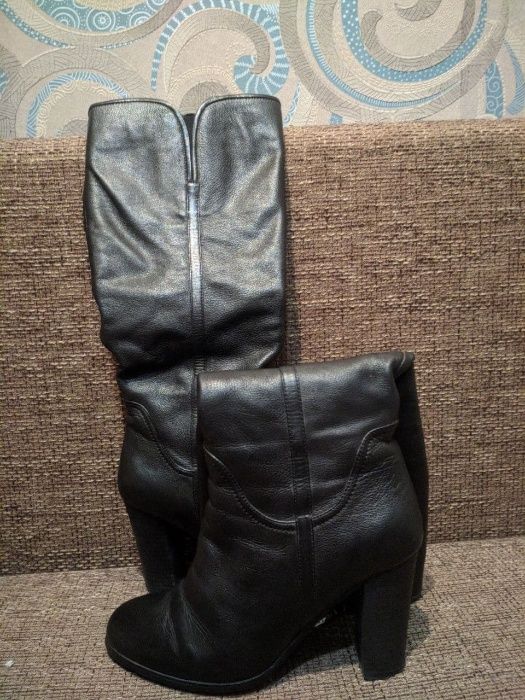 Продам зимние, Демисезонные сапоги Ellenka,размер 37-38